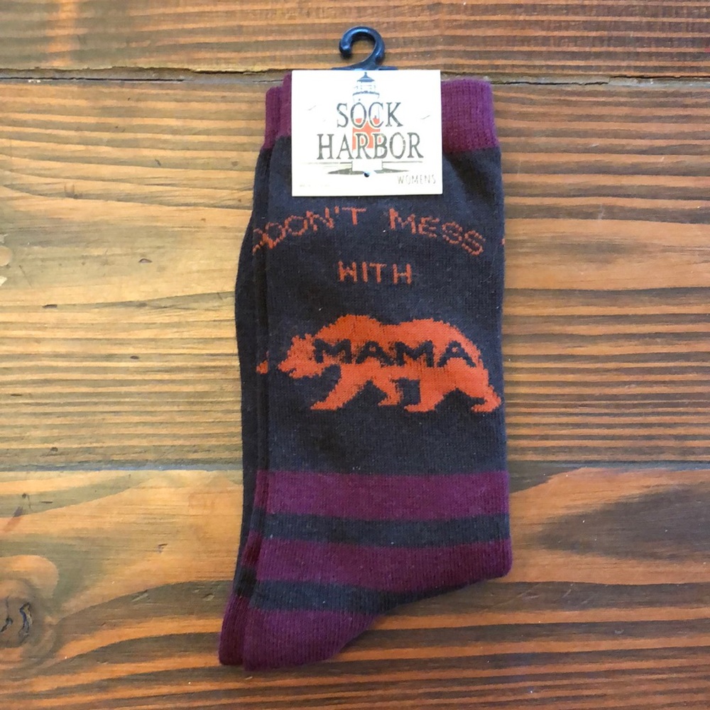 Don’t Mess With Mama Bear socks